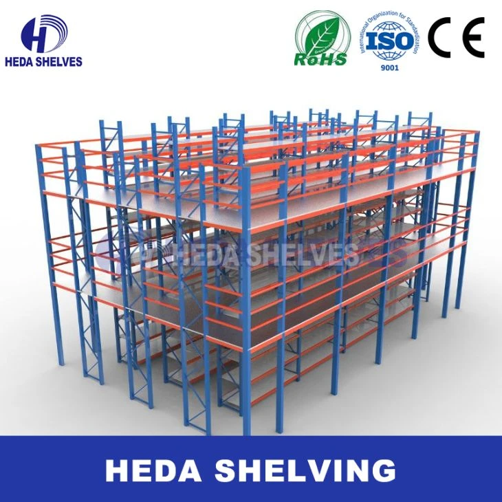 سکوی نیم طبقه انبار بار سنگین